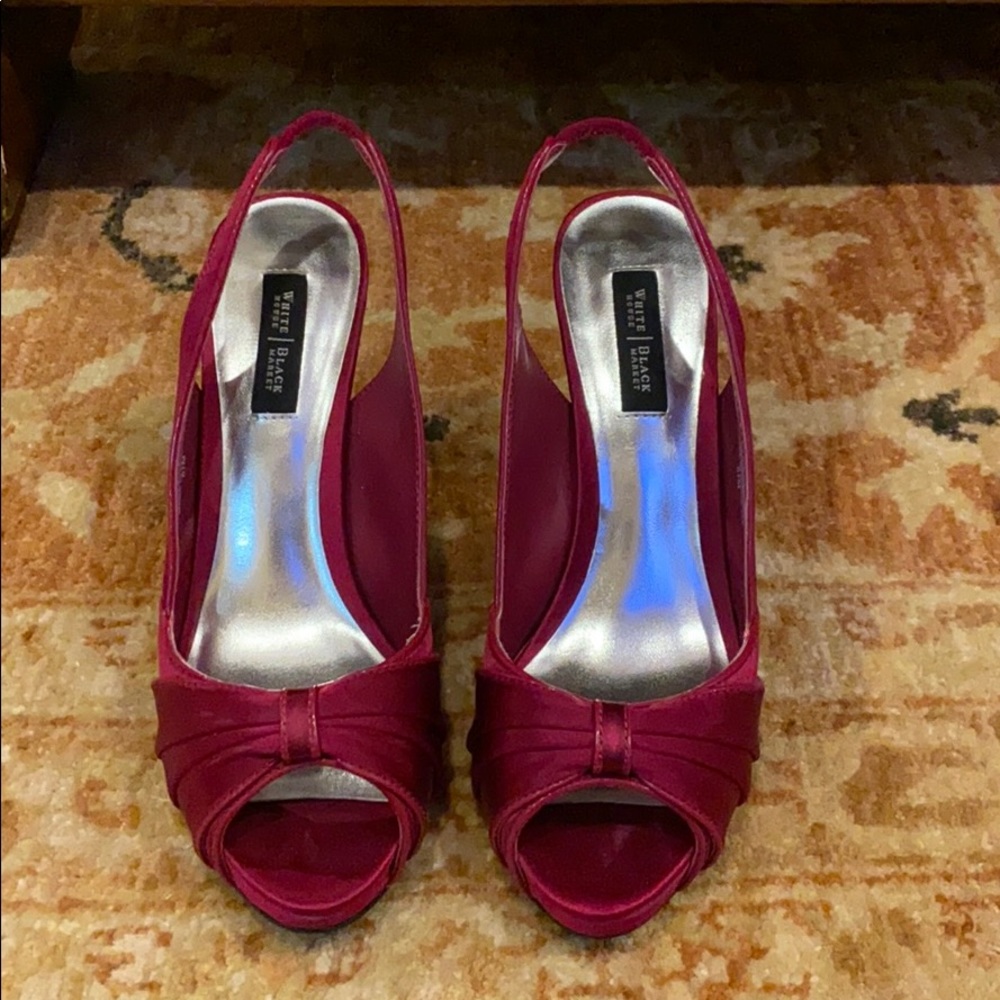 WHBM pink heels size 6.5